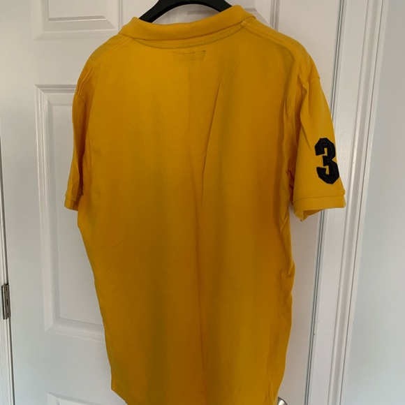 Men’s Polo Yellow Shirt - Picture 2 of 3